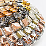 حلويات وافي جورميه - شوكولاتة  ونوغا ومكسرات  في صينية