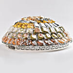 حلويات وافي جورميه - شوكولاتة  ونوغا ومكسرات  في صينية