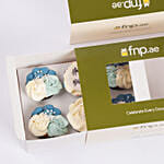 Ocean Breeze Chocolate Cupcake