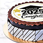 One Kg Congrats Graduate Chocolate Cake