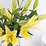Oriental Charm Lilies Arrangement Standard