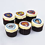 Paw Petrol Vanilla Cake and Chocolate Cupcakes For Birthday