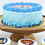 Paw Petrol Vanilla Cake and Chocolate Cupcakes For Birthday