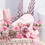 بوكس هدايا ومستلزمات رياضية مع المكسرات - هدية مدروسة