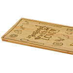 لوح تقديم خشبي | تخصيص اسم