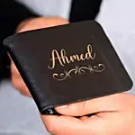 Personalised Mens Wallet With Name