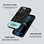 Personalised Name N Pattern Iphone 14 Pro Case