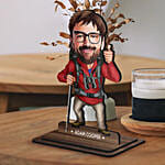 Personalized Caricature for Male Trekker