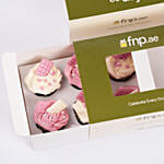 Pink Bliss Bites Chocolate Cupcake