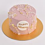 Pink Blossom Celebration Vanilla Cake
