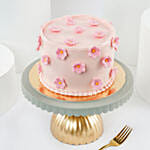 كيكة الزهور بالشوكولاتة