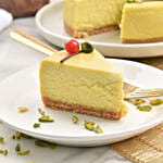 Pistachio Baked Cheese Cake 8 Portion
