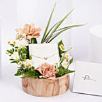 Police Butterfly Bracelet Gift Tray For Her