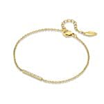 Police Gold Plated Sleek Jewelry Set For Her