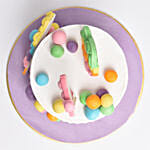 Pop It Puzzle Vanilla Cake