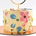 Pretty Garden Cake Red Velvet