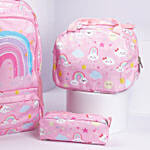 Rainbow Design Back to school bags for Girls