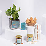 Rakhi Combo for Nature and Food Lover Bhai