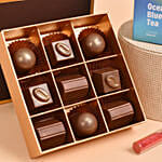 Rakhi Combo with Premium Tea & Chocolate