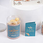 Rakhi with Cookies and Nuts