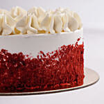 Red Velvet Photo Cake For Birthday One kg