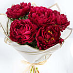 لغة الحب | بوكيه بيوني أحمر