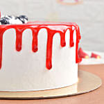 Red Velvet & Cheese Cream Ice Cream Cake 12 Portion