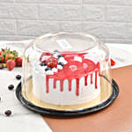 Red Velvet & Cheese Cream Ice Cream Cake 12 Portion