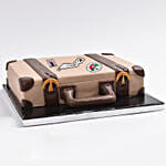 Red Velvet Suitcase Cake