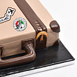 Red Velvet Suitcase Cake
