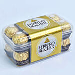 Regal Crest Beads Rakhi And 16 Pcs Ferrero Rocher