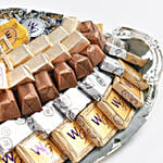 Round Chocolate Platter By Wafi