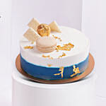 صندوق أزهار ملكي للأب مع كيك