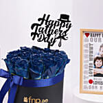 صندوق أزهار ملكي مع إطار