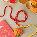 Sacred Bead Work Mauli Rakhi