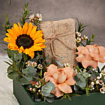 Samsung Galaxy S24 256 GB Marble Gray With Flowers