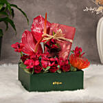 Samsung Galaxy S24 Ultra 256 GB Titanium Gray With Flowers