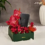 Samsung Galaxy S24 Ultra 512 GB Titanium Black With Flowers