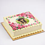 Scarlet Dream Chocolate Photo Cake