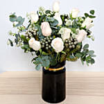 Senorita Roses in a Vase