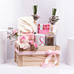 سلة هدايا صفاء وردي