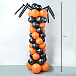 Set of 2 Sipder Balloons Pillar