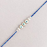 Simplistic Blue Evil Eye Rakhi