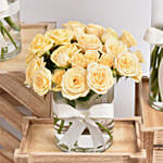 Set of 3 Vase with Enchanting Roses