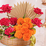 Shubh Diwali Blossom Basket