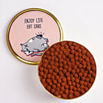 Sleepy Cat Cake Half Kg