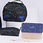 طقم هدايا العودة للمدرسة | رائد فضاء لون أسود