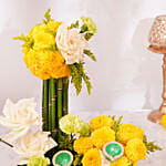 Sparkling Diwali Florals