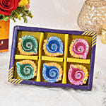 Sparks of Joy Diwali Flower Arrangement With Diyas