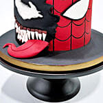 Spider Venom Showdown Marble Cake
